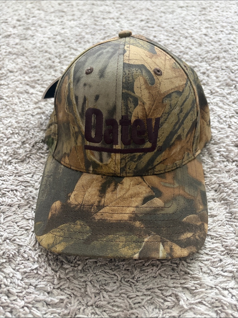 Realtree Camo Oatey Logo Cap - Brown/Green